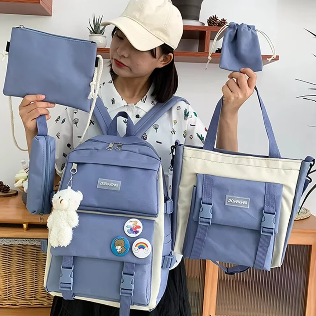Kit Bolsos Kawaii® | 5 Piezas para Llevarlo Todo