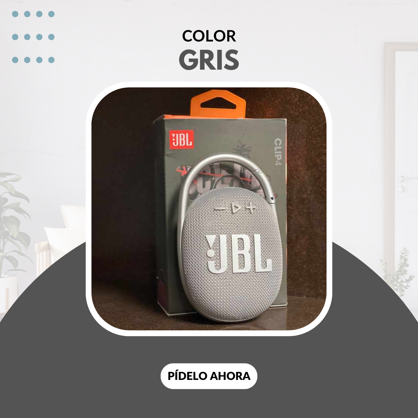 JBL Clip 4 | A PRUEBA DE POLVO Y AGUA 💦