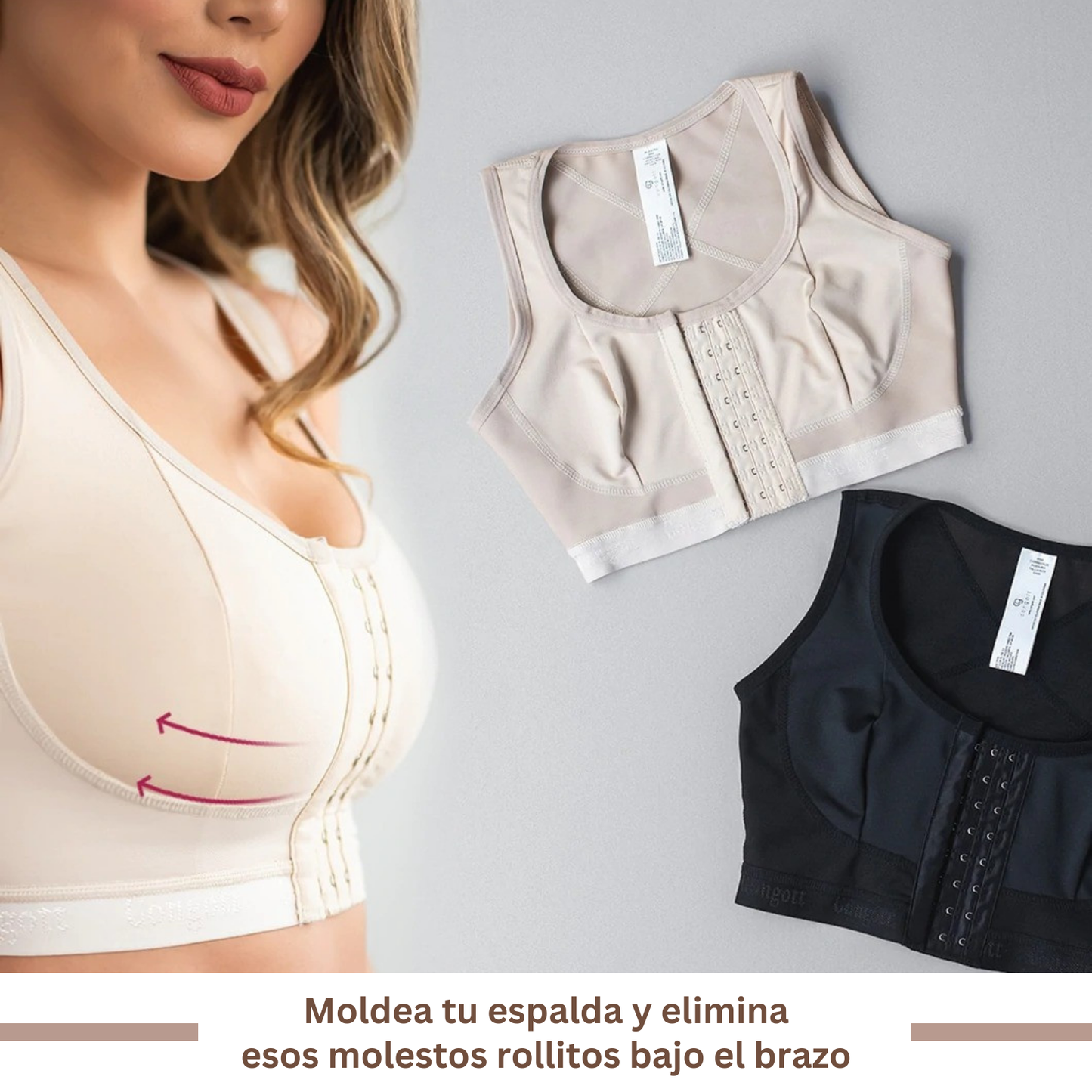 ComfortBra Corrector™ | Elimina Rollitos En Tu Espalada Y Laterales 💗