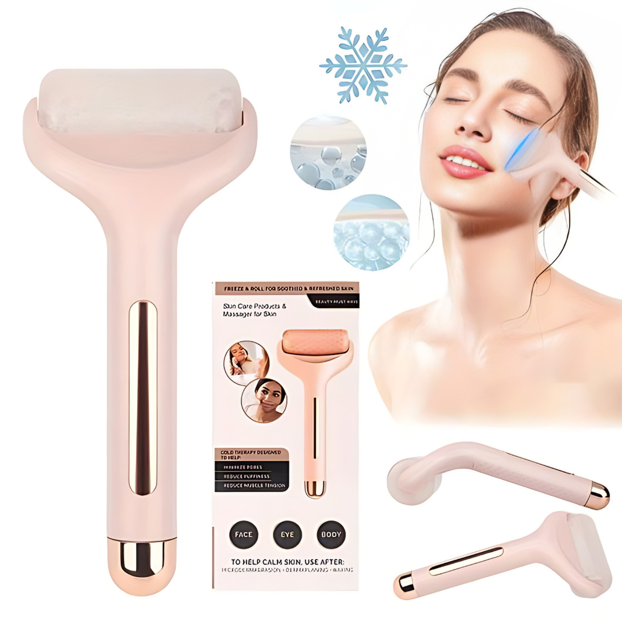 ICE FACIAL ROLLER® | Rodillo Facial Relajante