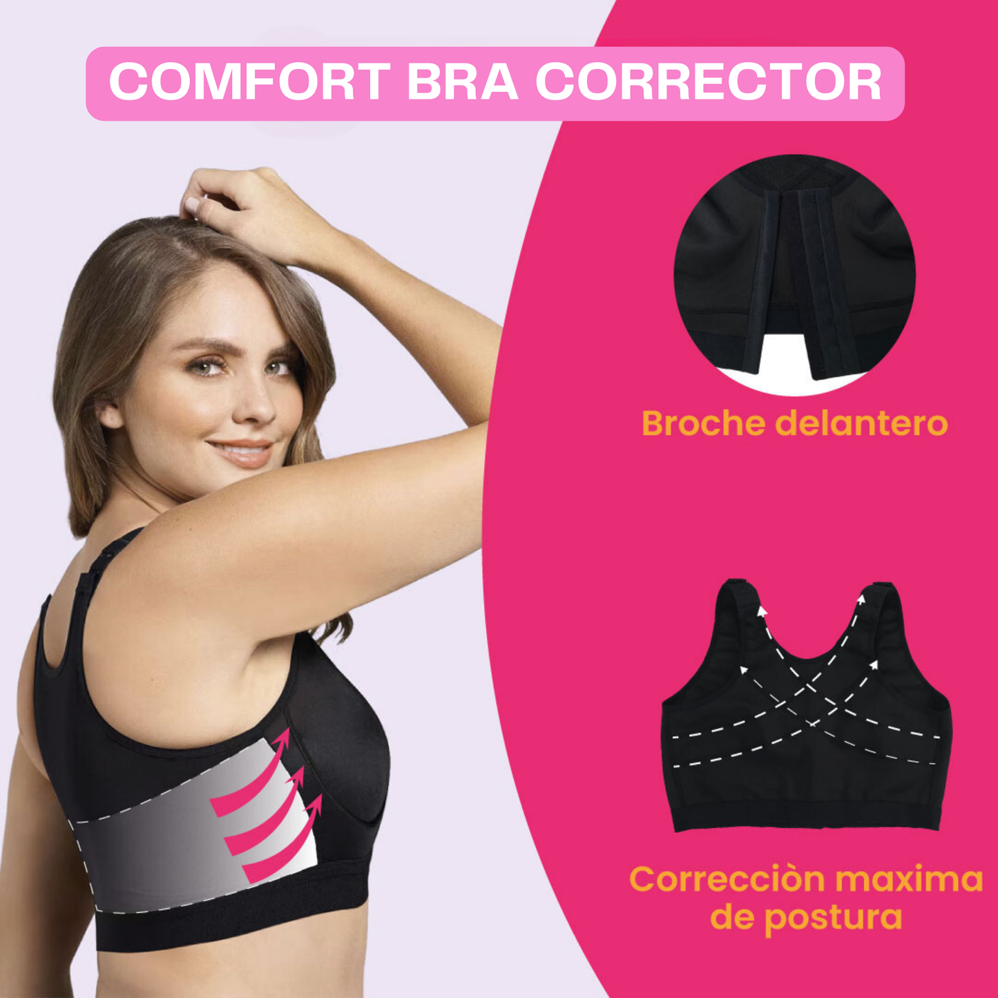 ComfortBra Corrector™ | Elimina Rollitos En Tu Espalada Y Laterales 💗