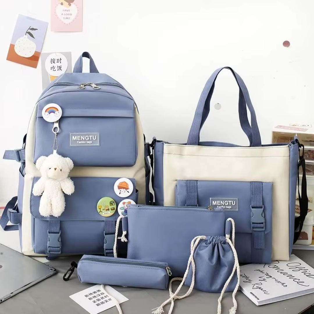 Kit Bolsos Kawaii® | 5 Piezas para Llevarlo Todo