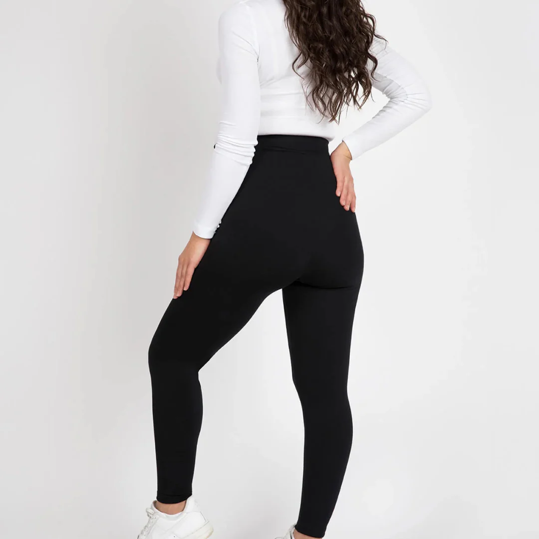Leggins Maternales MomFit® | Material que alivia dolor de espalda y da soporte al vientre
