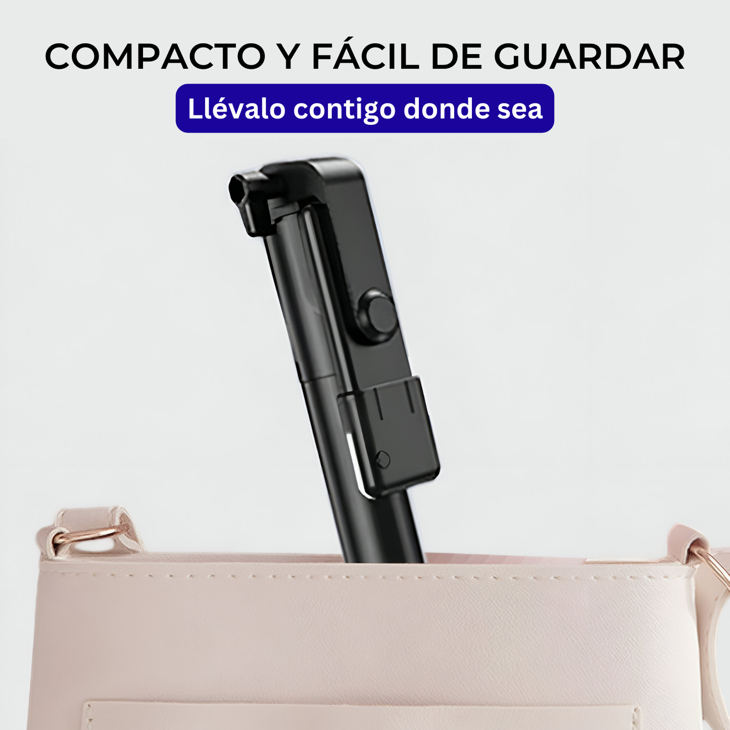 SelfieGrip | Palo de Selfie & Trípode con Bluetooth - Extensible