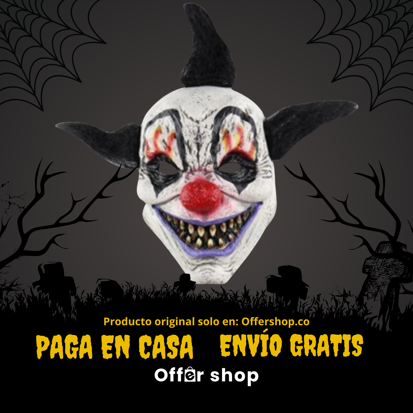 Mascaras Halloween Cabeza Completa | En Latex