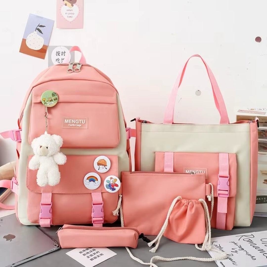 Kit Bolsos Kawaii® | 5 Piezas para Llevarlo Todo