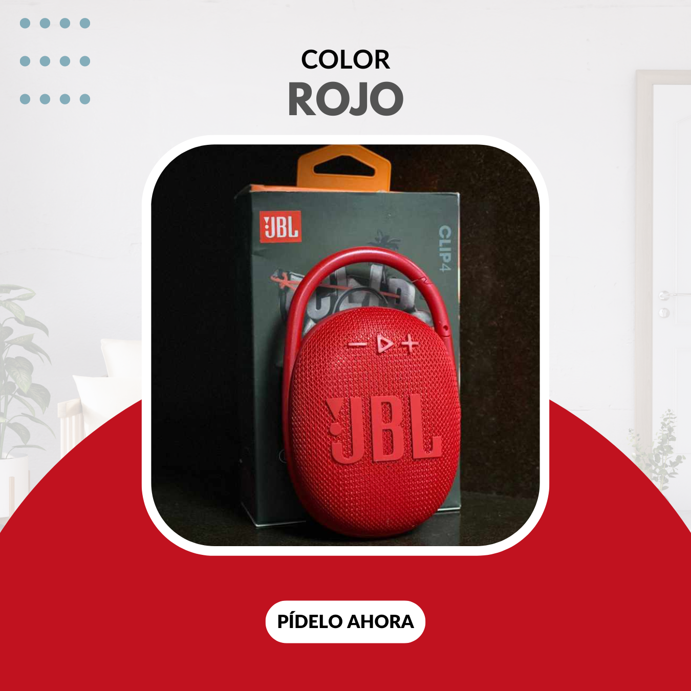 JBL Clip 4 | A PRUEBA DE POLVO Y AGUA 💦
