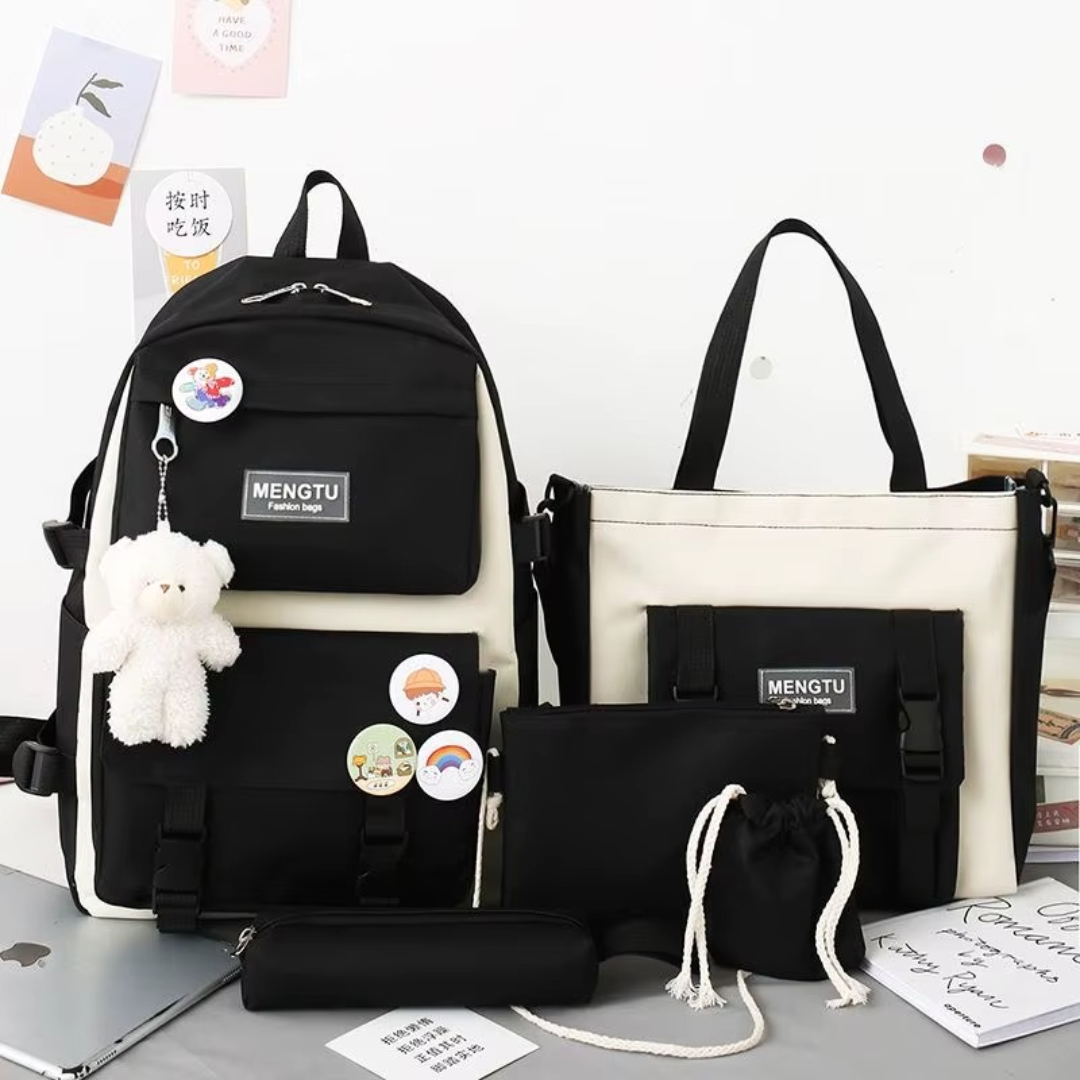 Kit Bolsos Kawaii® | 5 Piezas para Llevarlo Todo