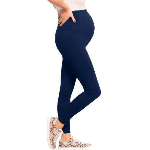 Leggins Maternales MomFit® | Material que alivia dolor de espalda y da soporte al vientre