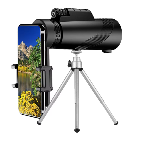 AstroView™ | Telescopio Monocular Para Celular Con Vision Nocturna