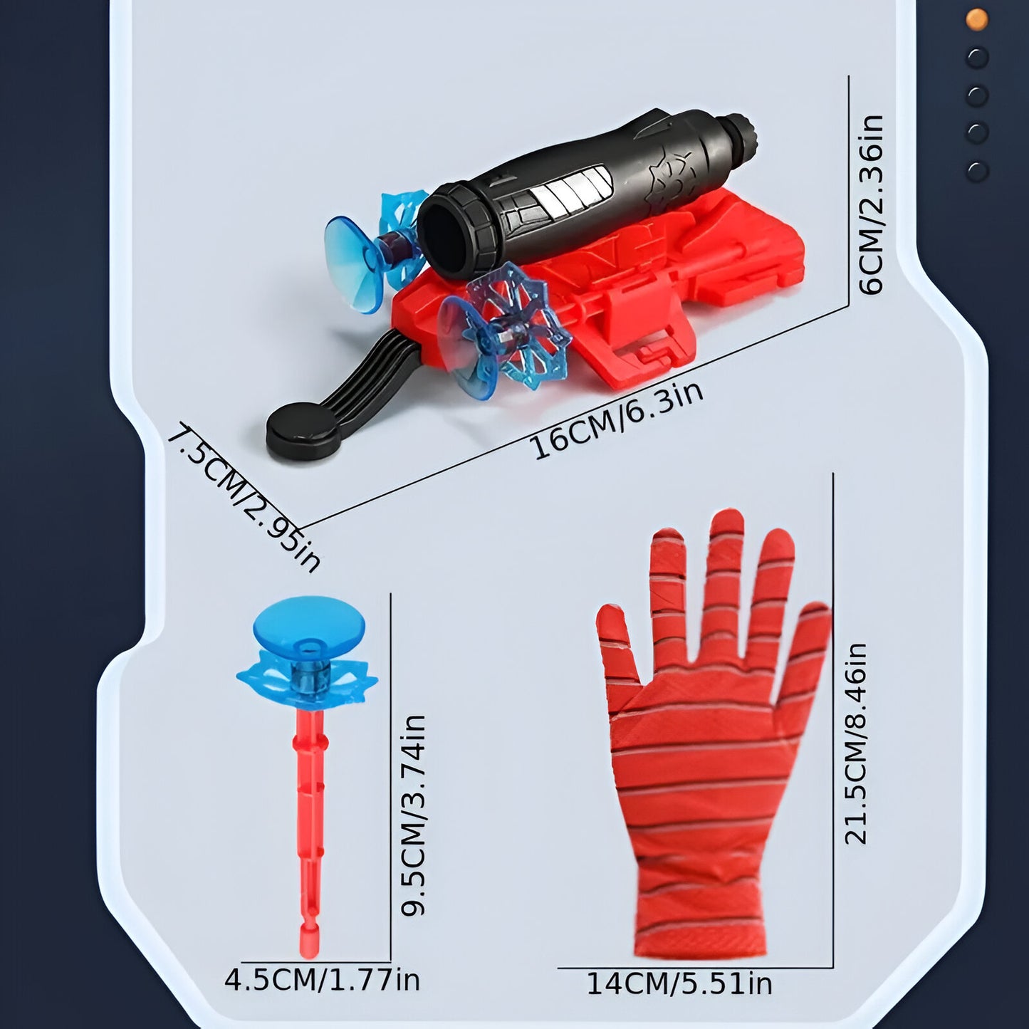 Guantes Spider | Telarañas Pro