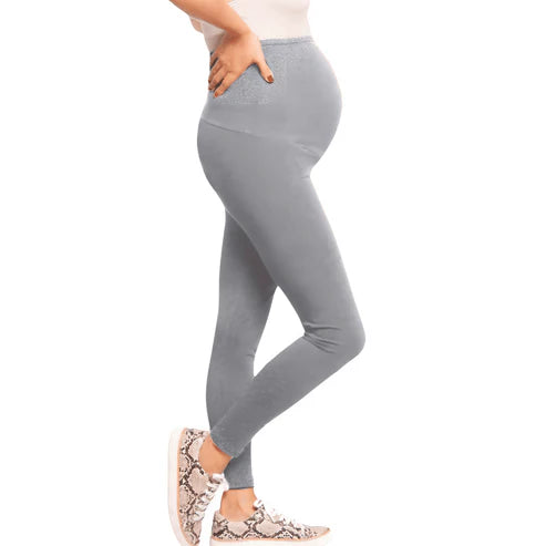 Leggins Maternales MomFit® | Material que alivia dolor de espalda y da soporte al vientre