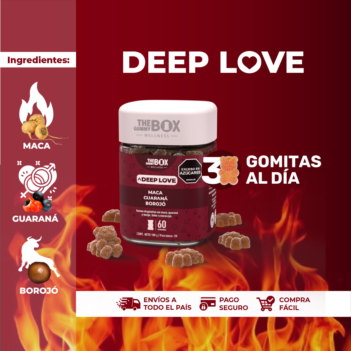 GUMMY BOX DEEP LOVE | GOMITAS QUE CONECTAN Y EMOCIONAN 🔥💦