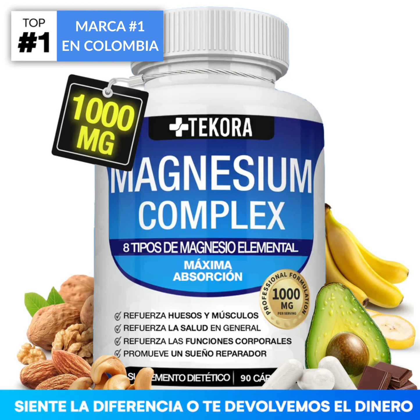 Magnesium Complex - Ultra Pureza 8 En 1