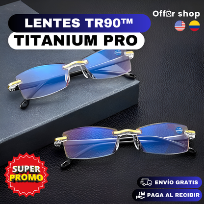 Lentes Multifocales Titanium TR90™  | PROMO 2X1 DESCUENTO ESPECIAL  🎁