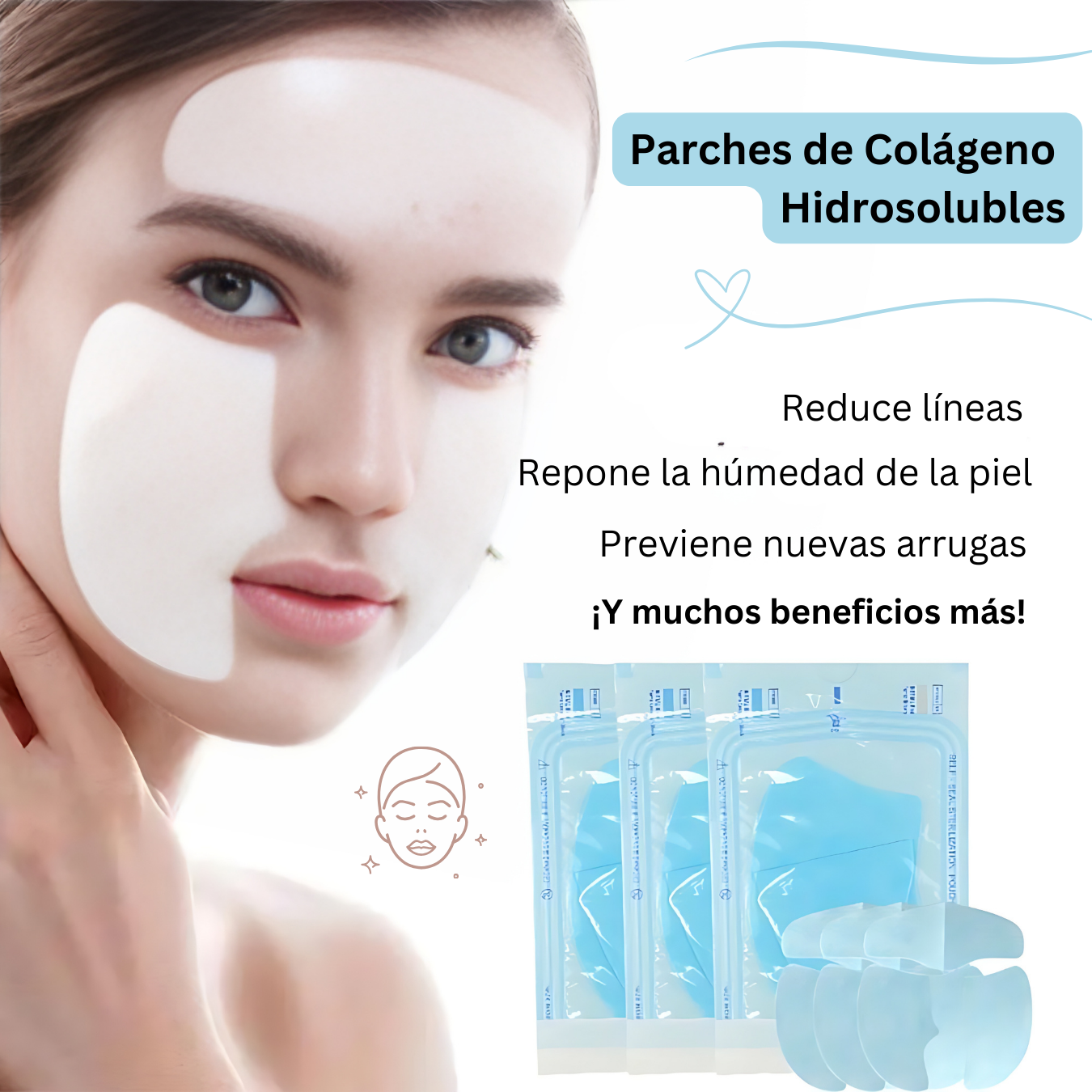 Collagen Botox™ 5 JUEGOS DE MASCARILLAS Y TE DAMOS OTRO ADICIONAL.