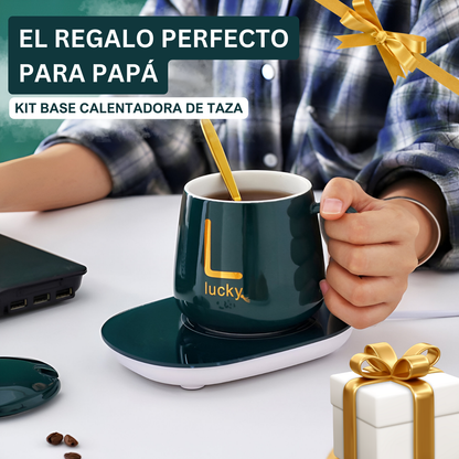 Taza con base calentadora inteligente | Lucky DeLuxe®