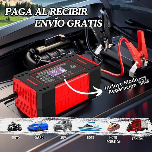 QuickVolt™ – Cargador De Bateria Para Tu Vehiculo.