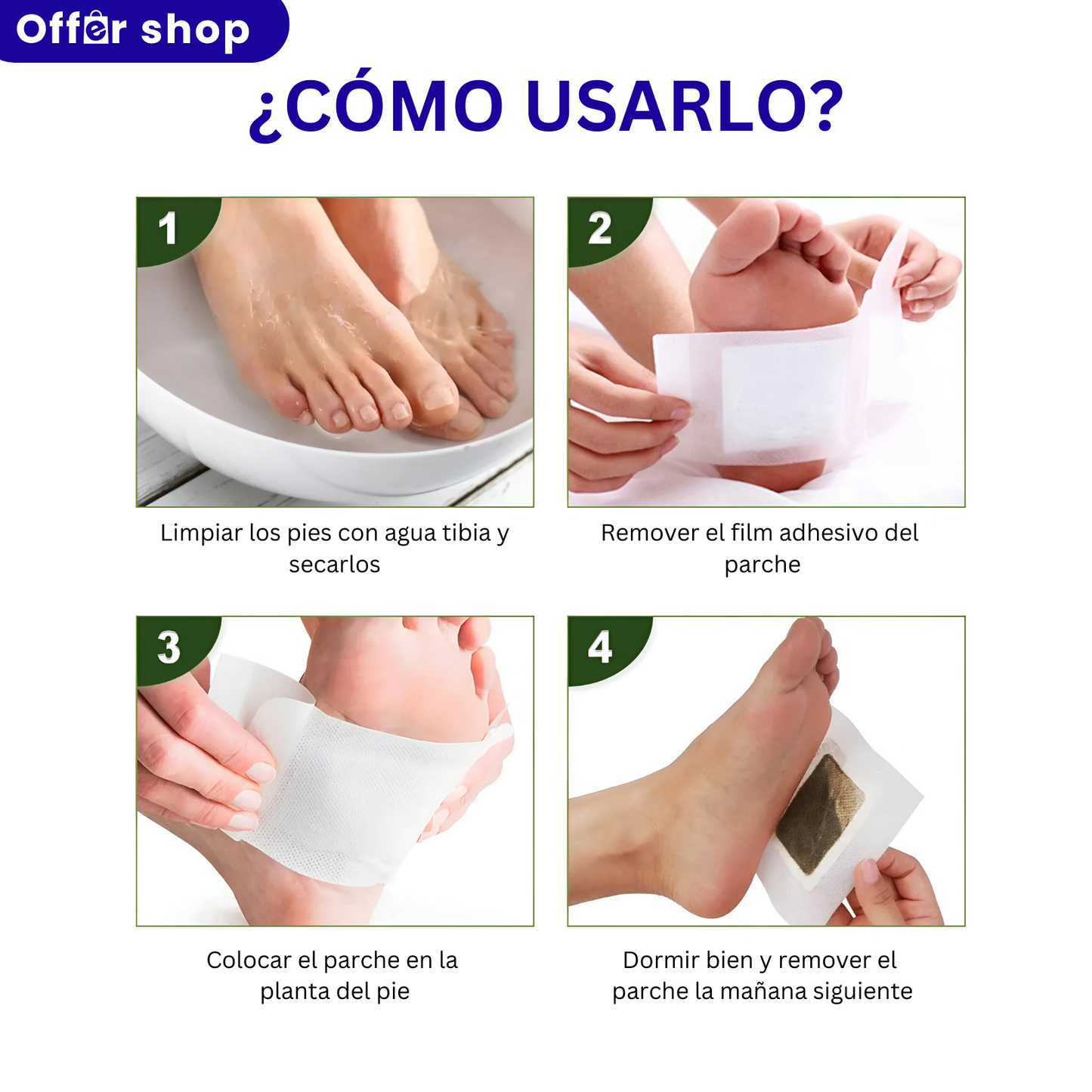 Parches Desintoxicantes KINOKI® | OFERTA 3X1 (30 unidades)