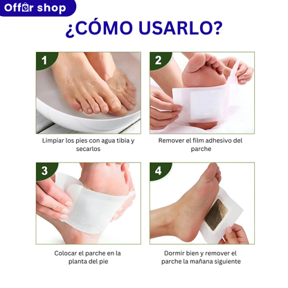 Parches Desintoxicantes KINOKI® | OFERTA 3X1 (30 unidades)