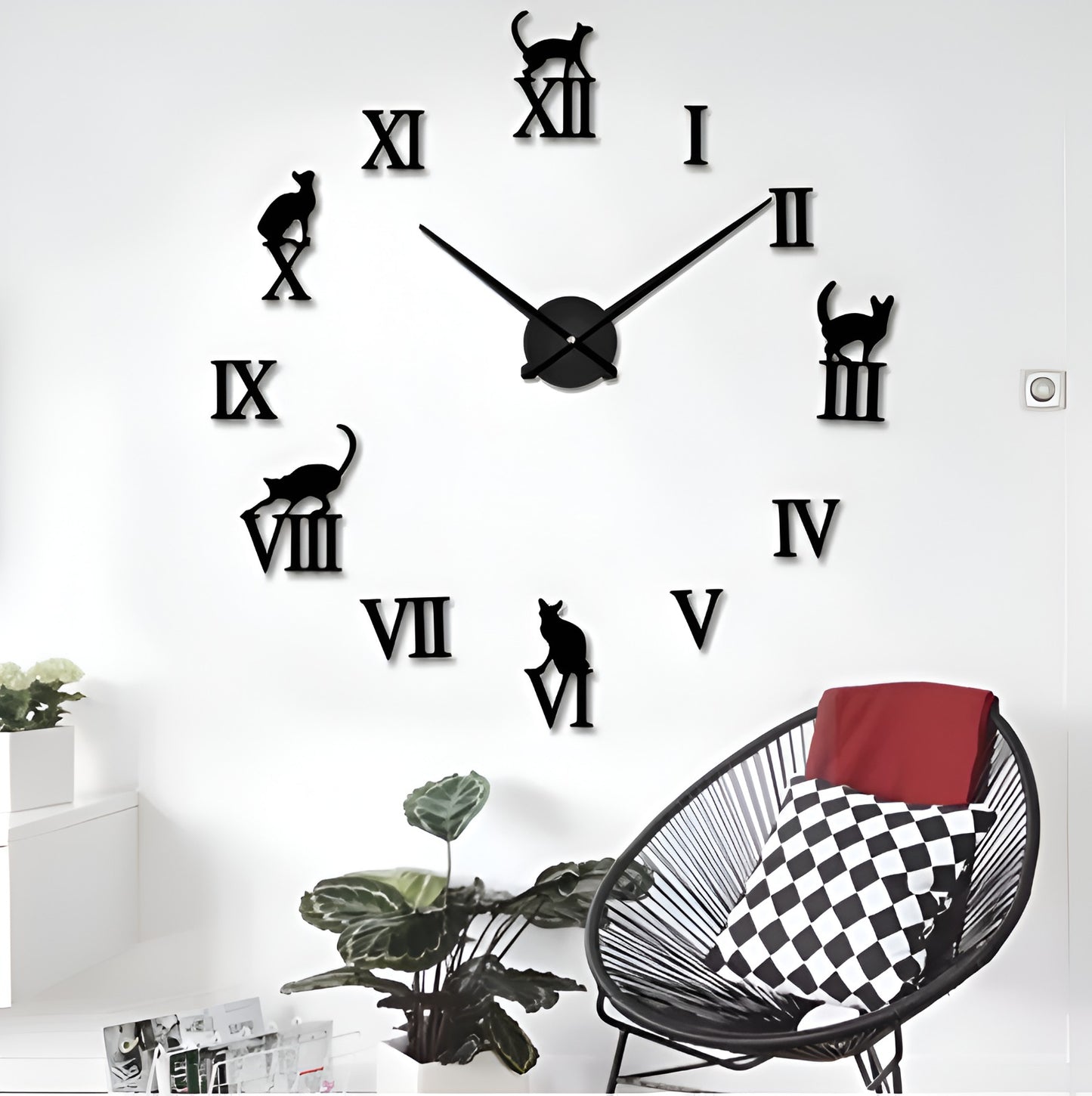 RELOJ DE PARED 3D DIY BRICOLAJE®