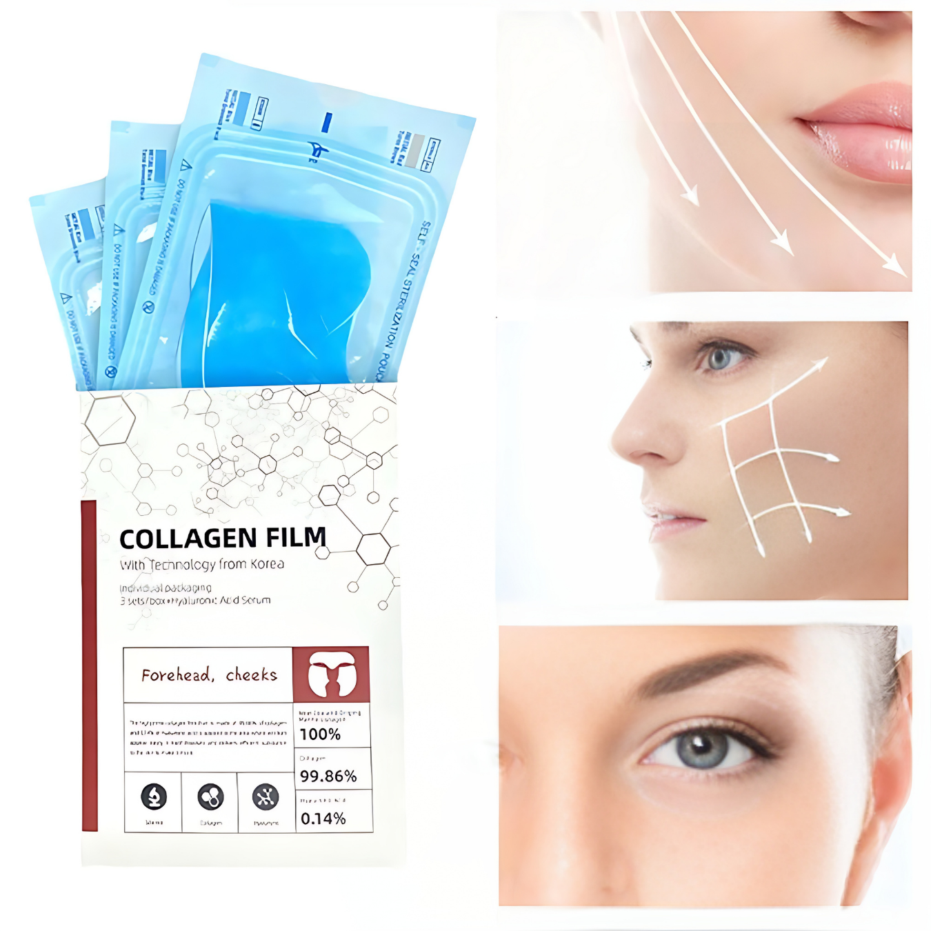 Collagen Botox™ 5 JUEGOS DE MASCARILLAS Y TE DAMOS OTRO ADICIONAL.