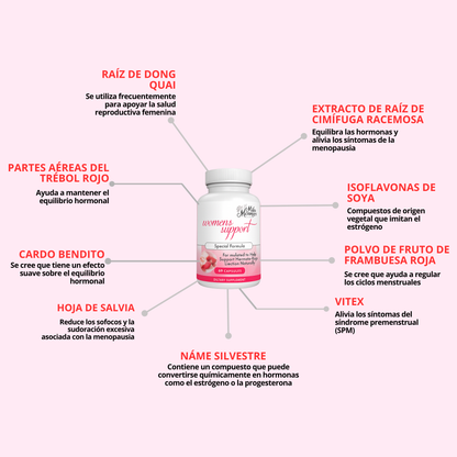 Mila Mi Amor - Women Support | Dile adiós al desbalance hormonal.
