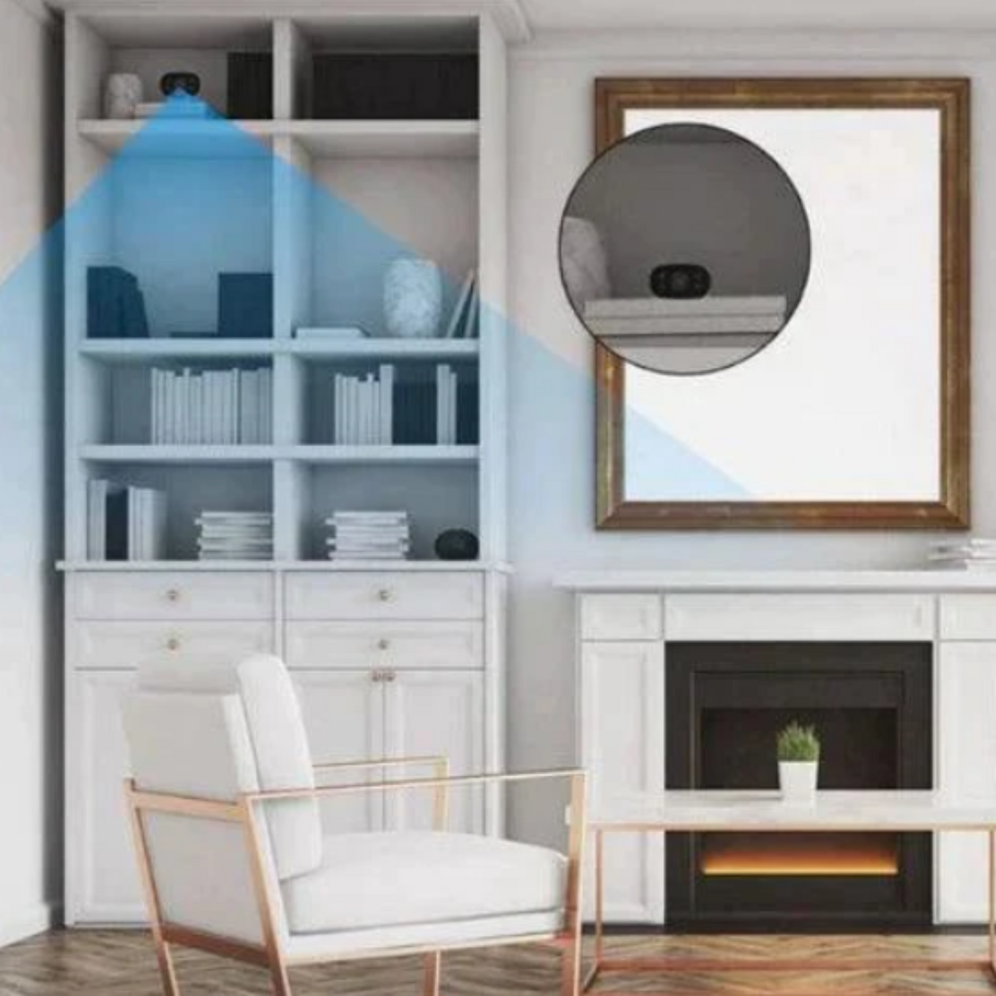 Mini Cámara de Seguridad Full HD 4K UltraVision™ | Con Micfrofono Incluido.