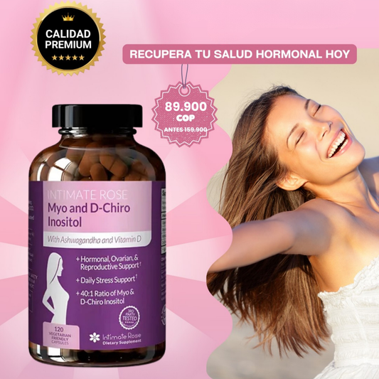 INOSITOL 120 CAPSULAS | RECUPERA TU SALUD HORMONAL