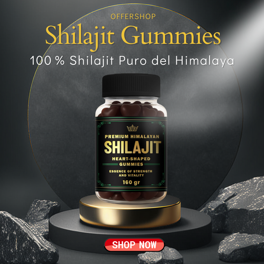 SHILAJIT GUMMIES | 100%PURO DEL HIMALAYA +87 MINERALES VITALES
