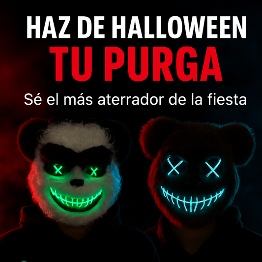 Mascara Purga Oso Led | Diseños Premium