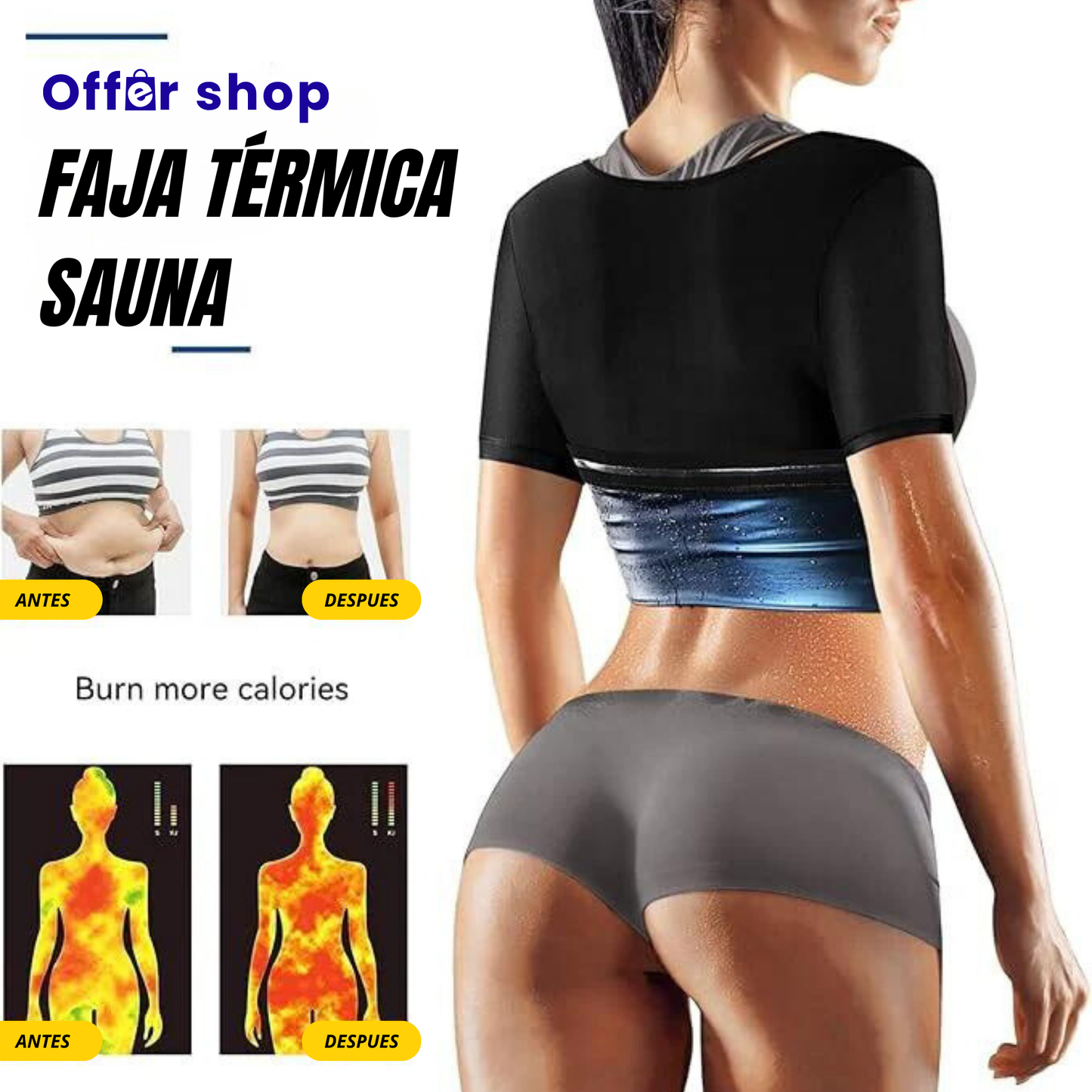 TermoFit Pro® | Transforma tu forma con nuestra Faja Térmica Quema Grasa