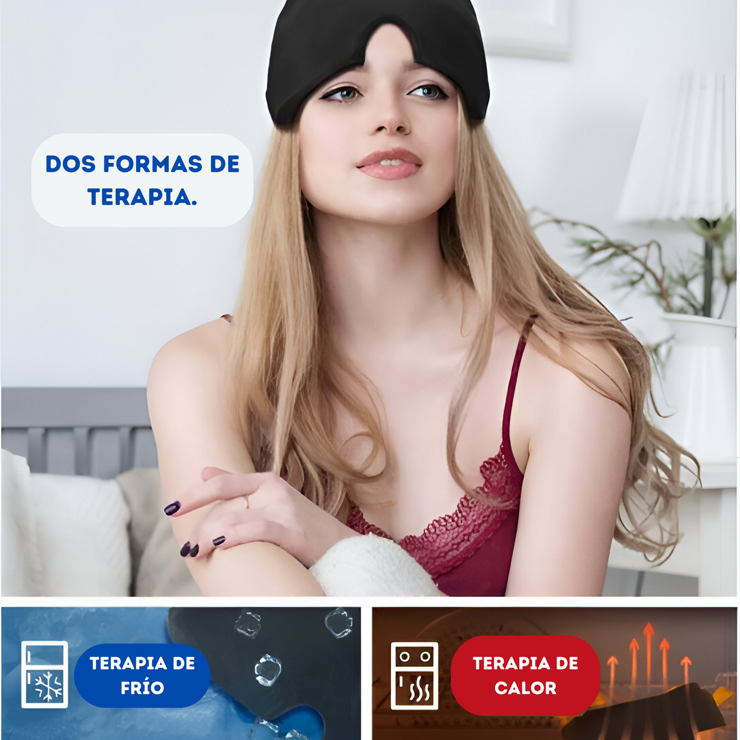 ReliefHat™ Gorro Gel 360° Para Dolor De Cabeza