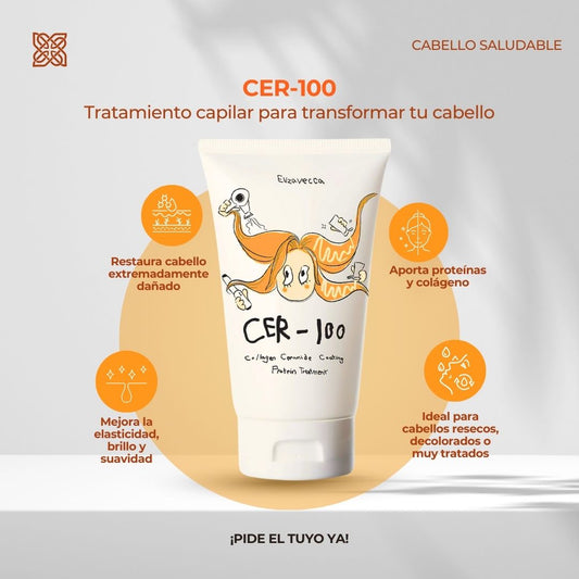 CER-100 | Tratamiento Definitivo Contra El Frizz Y Puntas Abiertas.