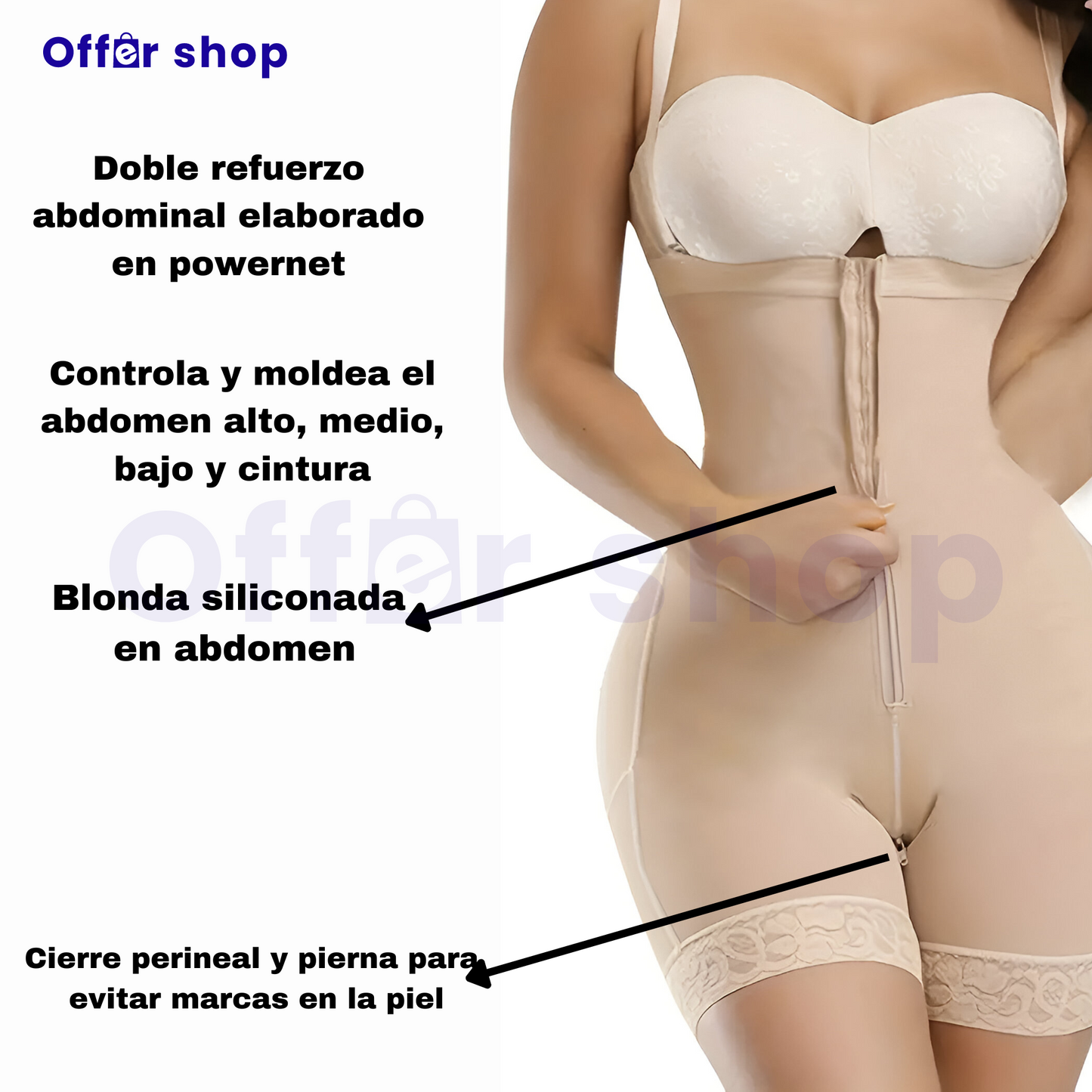 Faja Reloj De Arena | Moldea tu abdomen, Cintura y Glúteos.