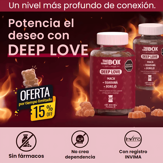 GUMMY BOX DEEP LOVE | GOMITAS QUE CONECTAN Y EMOCIONAN 🔥💦